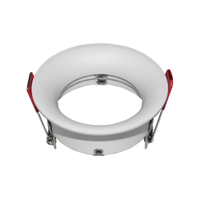 ΣΠΟΤ GU10 ΑΛΟΥΜΙΝΙΟΥ ΣΤΡΟΓΓ. ΚΟΙΛΟ ΒΑΘΥ ΣΤΑΘΕΡΟ ΜΙΝΙ ΛΕΥΚΟ