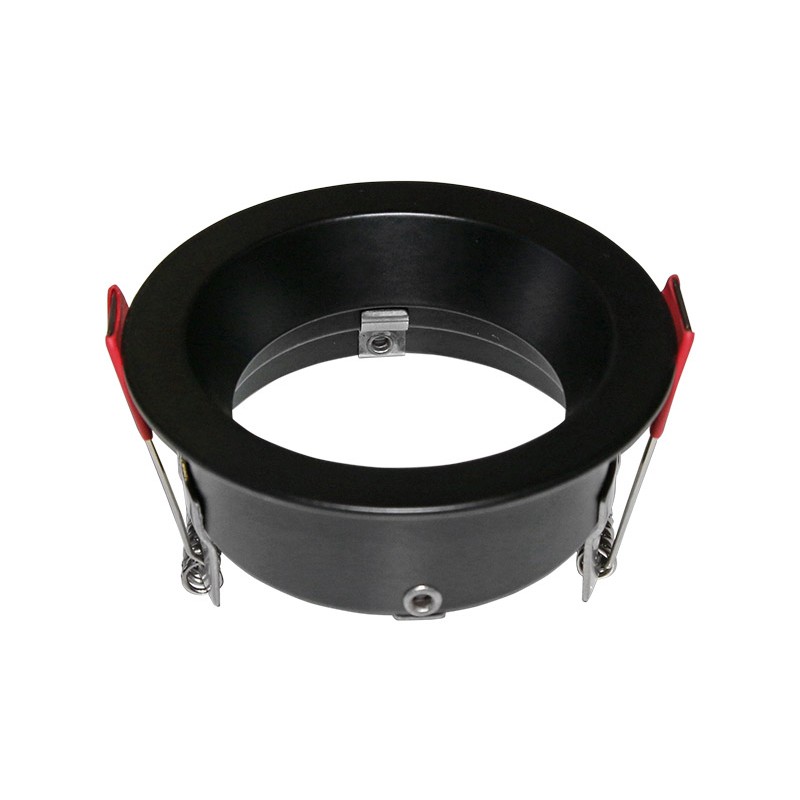 ΣΠΟΤ GU10 ΑΛΟΥΜΙΝΙΟΥ ΣΤΡΟΓΓΥΛO ΒΑΘΥ ΣΤΑΘΕΡΟ ΜΙΝΙ ΜΑΥΡΟ