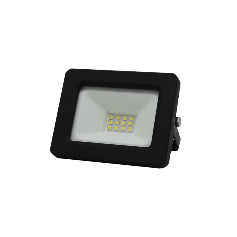 ΠΡΟΒΟΛΕΑΣ LED 10W 230V ΜΠΛΕ IP65 ΜΑΥΡΟΣ