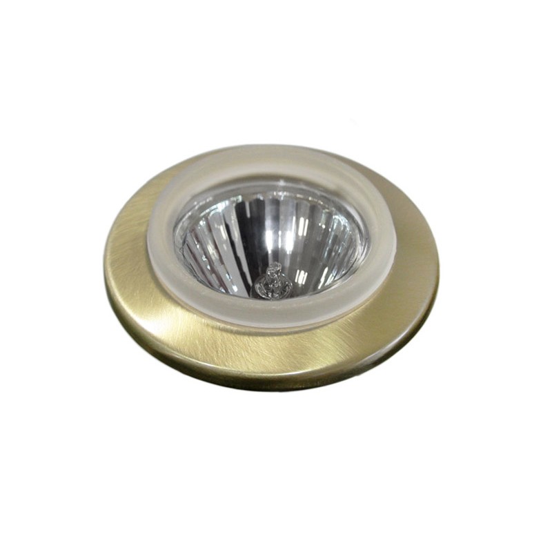 ΣΠΟΤ (730Α-W) MR16 ΑΝΤΙΚΕ (ΧΡΥΣΟ ΜΑΤ) (ΧΩΡΙΣ ΓΥΑΛΙ)