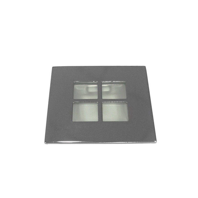 ΣΠΟΤ ΕΠΙΠΛΟΥ ΧΩΝΕΥΤΟ JC4 ΜΕΤΑΛΛΙΚΟ ΤΕΤΡΑΓΩΝΟ ΚΑΡΟ ΧΡΩΜΙΟ(CH)