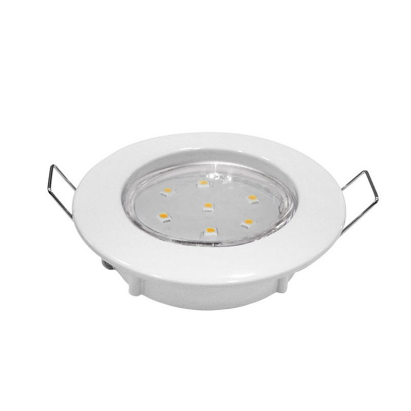 ΣΠΟΤ (WL121) MR16 ΑΛΟΥΜΙΝΙΟΥ ΣΤΡΟΓΓΥΛΟ ΣΤΑΘΕΡΟ ΛΕΥΚΟ(WH)