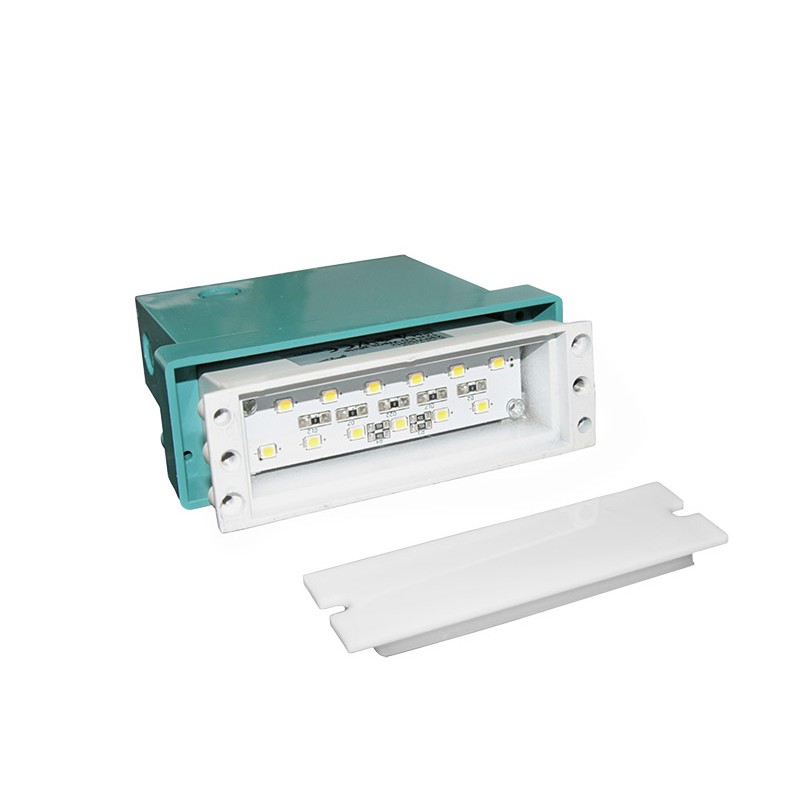 LED ΦΩΤΙΣΤΙΚΟ ΣΩΜΑ ΔΙΑΔΡ.ΑΛΟΥΜ.ΟΡΘΟΓ.ΧΩΝΕΥΤΟ ΜΕ ΚΟΥΤΙ 0.8W ΨΥΧΡΟ