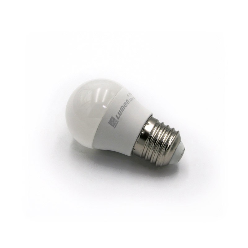 LED ΛΑΜΠΑ ΣΦΑΙΡΙΚΟ Ε27 8W 230V ΘΕΡΜΟ 3000Κ