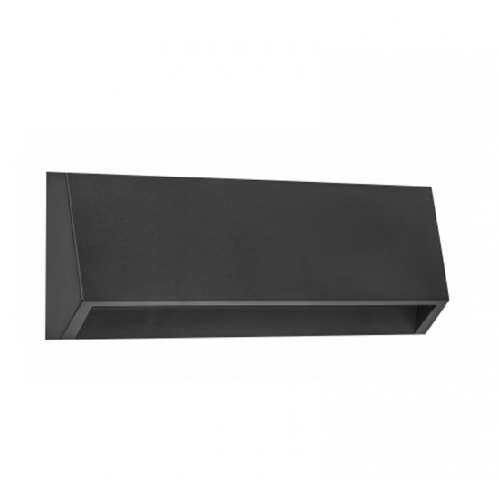 LED ΦΩΤΙΣ.PC ΕΠΙΤΟΙΧΟ ΕΜΜΕΣΟΥ ΚΥΡΤΟ ΟΡΘΟΓΩΝΙΟ 4W 3000Κ IP65 ΓΡΑΦITΗ