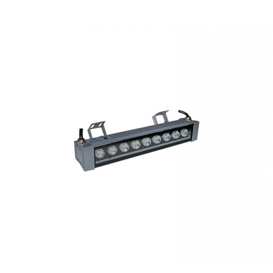 ΠΡΟΒΟΛΕΑΣ LED ΙΣΧΥΟΣ ΕΠΙΜΗΚΗΣ 0,3Μ 10W 10° ΘΕΡΜΟ IP65 ΓΡΑΦΙΤΗΣ