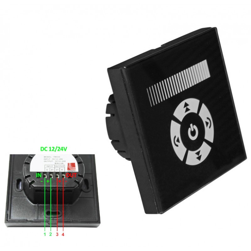 ΝΤΙΜΕΡ ΑΦΗΣ ΓΙΑ ΚΟΥΤΙ ΔΙΑΚΟΠΤΗ ΓΙΑ ΤΑΙΝΙΑ ΜΟΝΟΧ.12/24VDC 8A ΜΑΥΡΟ