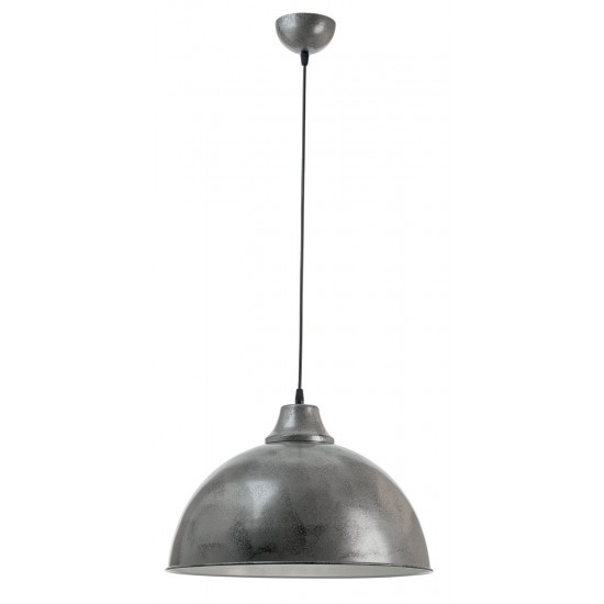 Φωτιστικό μονόφωτο αλουμίνιο γαλβανιζέ βαφή  Ε27 Φ42