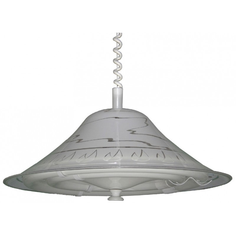 Φωτιστικό φθορίου plexiglass λευκό 72w Φ48