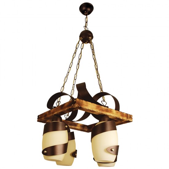 PDA 134 ΚΡΕΜ 4/Φ ΤΕΤΡΑΓΩΝΟ  ΞΥΛΟ  ΛΕΥΚΟ Η ΜΕΛΙ ΓΥΑΛΙ