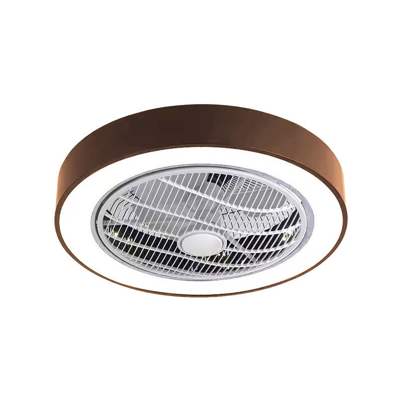 Ανεμιστήρας Οροφής PRCF-80669 Primo DC 19'' 48εκ. Με Τηλεχειριστήριο 1Φως LED Λευκός-Καφέ