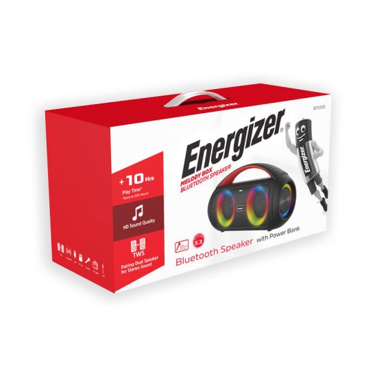 Φορητό Bluetooth Ηχείο και Power Bank BTS258 ENERGIZER