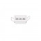 Inlight Downlight σποτ 3*3W 3CCT σε λευκή απόχρωση (X00190W)