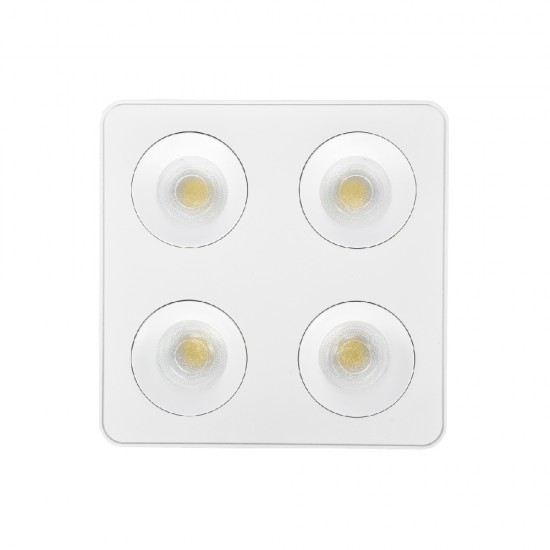 Inlight Downlight Mounted σποτ 4*8W 3CCT σε λευκή απόχρωση (X00290W)