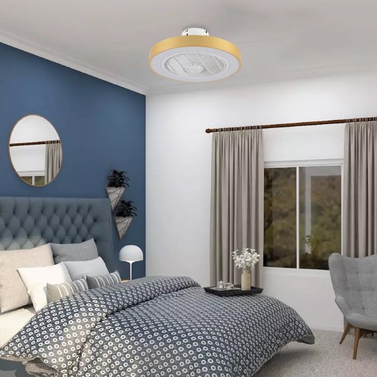 it-Lighting Chilko Ανεμιστήρας Οροφής LED με App Control & 3CCT | Χρυσό (101000360)