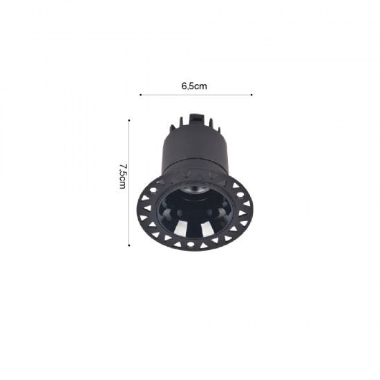 Inlight Downlight σποτ 5W 3CCT σε λευκή απόχρωση (X00220W)