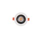 Inlight Downlight σποτ GU10 σε λευκή και μαύρη απόχρωση (X00310WB)