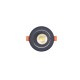 Inlight Downlight σποτ GU10 σε μαύρη απόχρωση (X00310B)