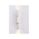 Inlight Επιτοίχιο φωτιστικό LED 2*5W 3000K σε λευκή απόχρωση απο αλουμίνιο D:30x6cm (43061-White)