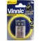 Μπαταρία Αλκαλική πλακέ Vinnic 9V 6LF22